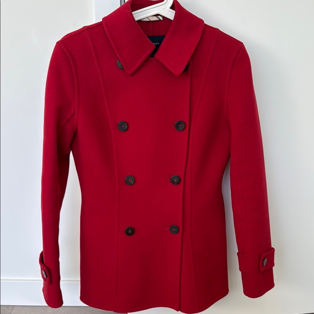Burberry London Double-Breasted Wool Coat